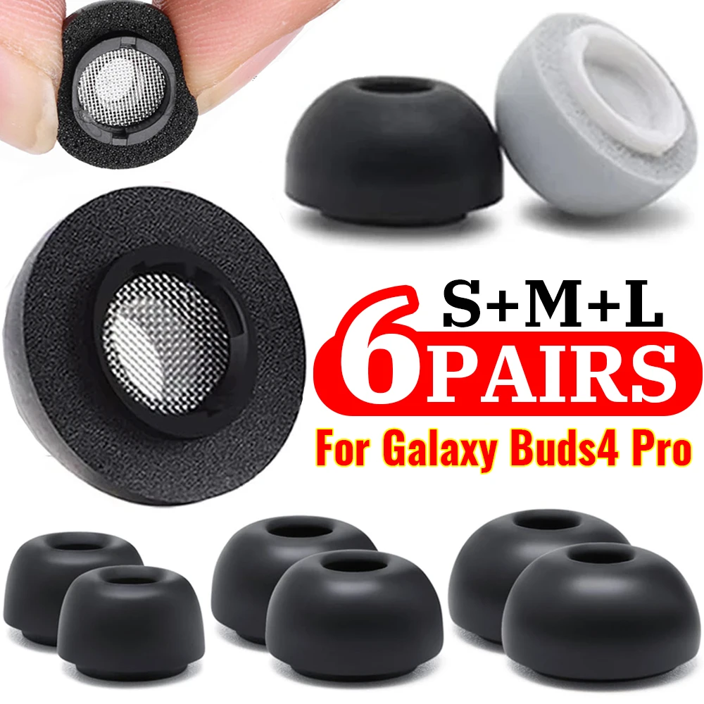 Earphone Foam Tip - Ponteiras de espuma viscoelástica para Samsung