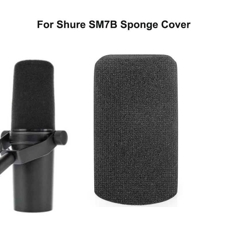 Shure Mic Sm7B - Esponja capa de espuma pára-brisas microfone
