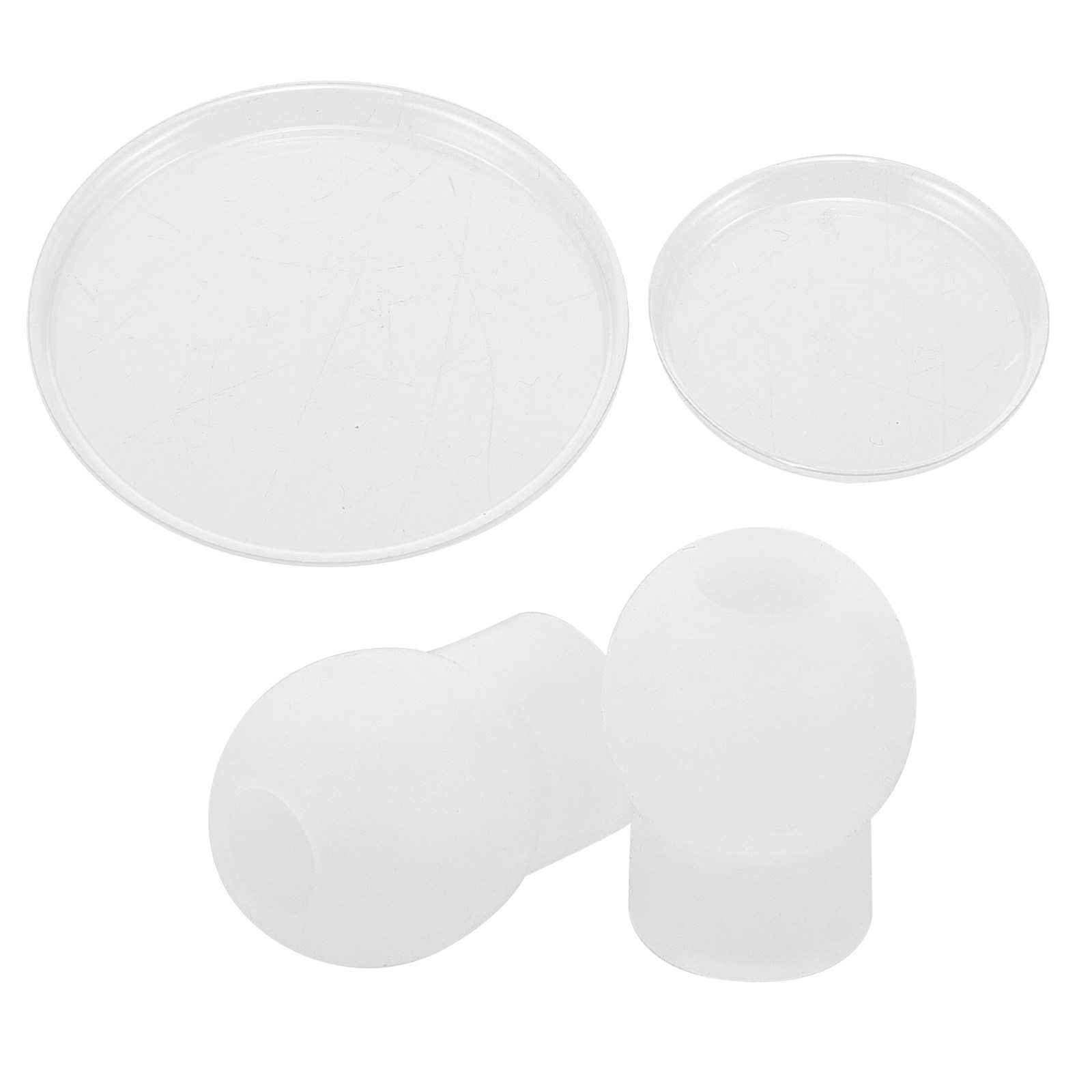 1 Conjunto de Pontas de Silico - Silicone Ear Tip Replacement avaliação e preço