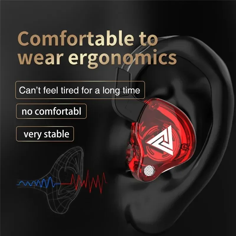 Original qkz ak6 driver de cob - Audiophile Headphone Wired avaliação e preço