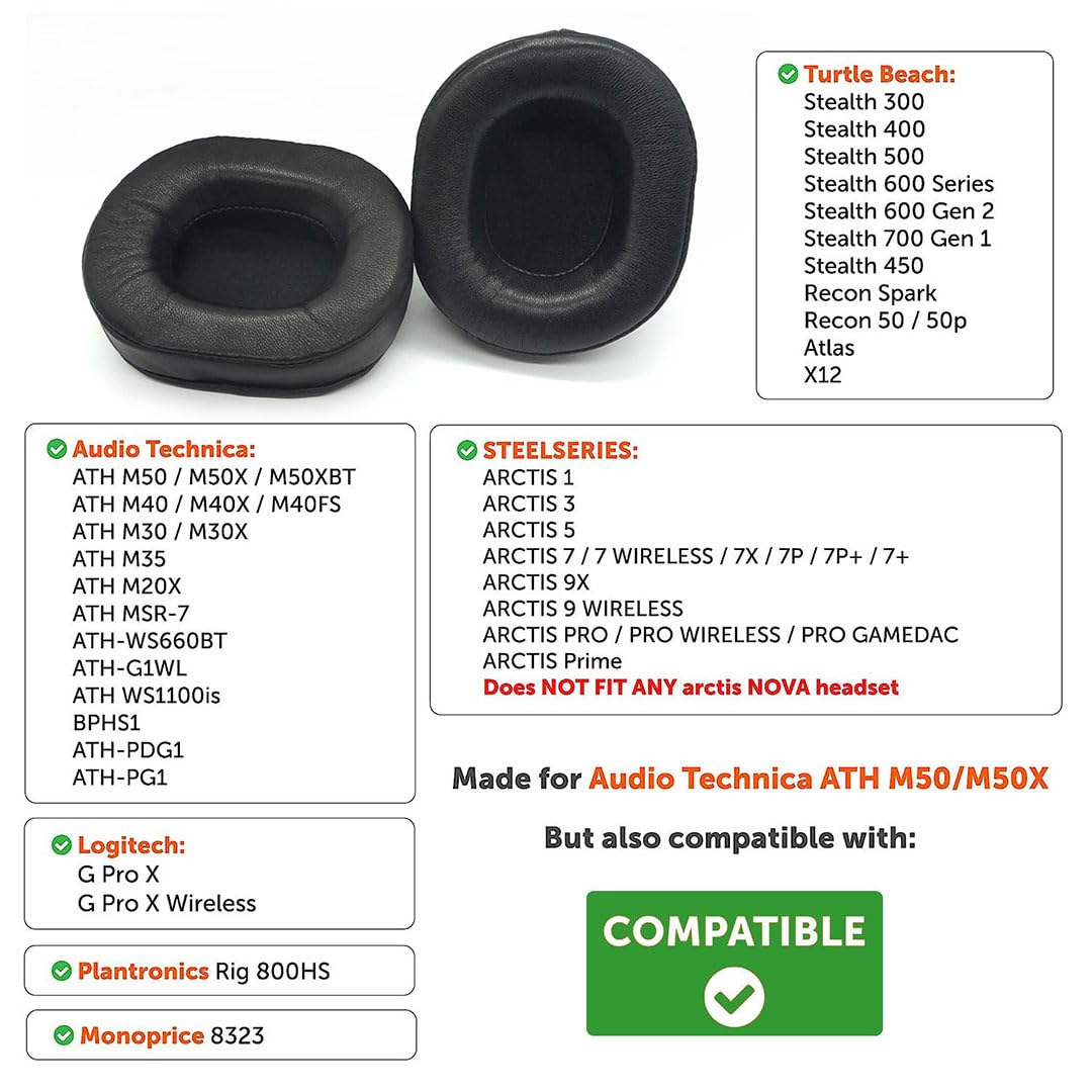 Almofadas de substituição de p - Audio Technica Headphone Ath-M20X avaliação e preço