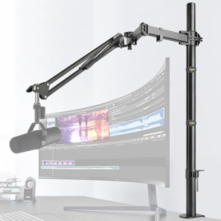 Suporte de Microfone Ajustável - Shure Mic Sm7B avaliação e preço