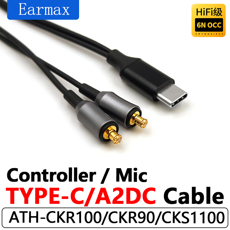 Para ATH-CKR100 ckr90is ckr100 - Usb C Earphone avaliação e preço