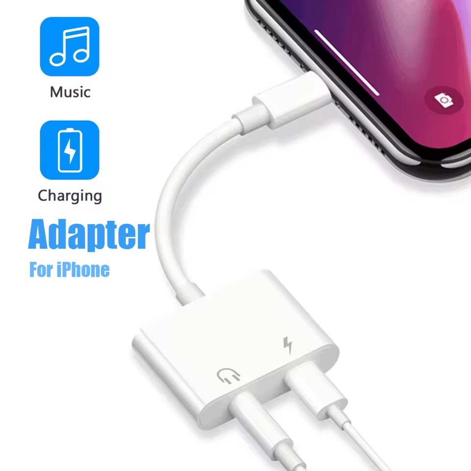 Adaptador de Áudio e Carregame - Earphone Splitter Jack avaliação e preço